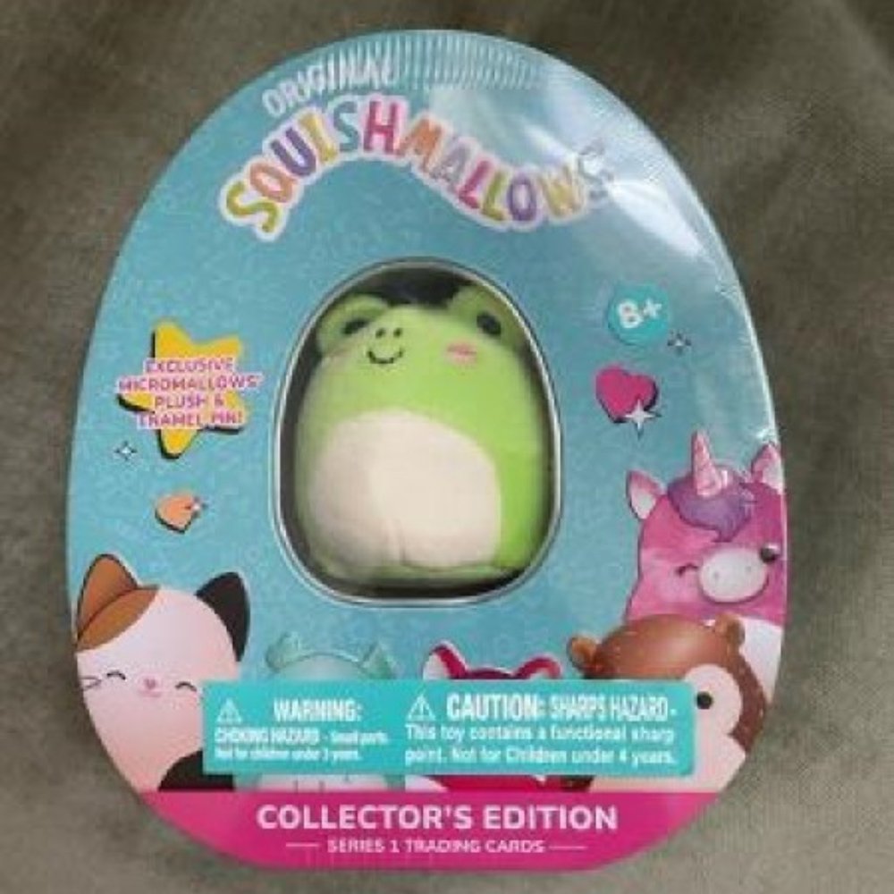 Squishmallow  Collectors Tin Wendy The Frog